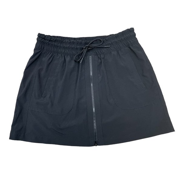 Girl's Athletic Skort With Built-In Tights – Floral Pattern Sportswear For Running, Tennis, Play